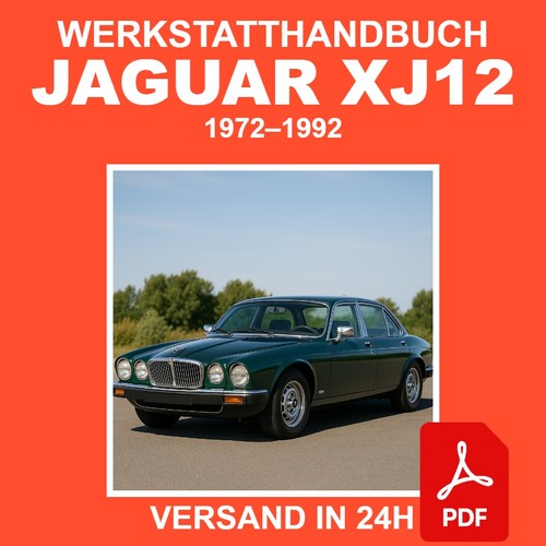 Werkstatthandbuch jaguar xj12 - werkstatthandbuch,