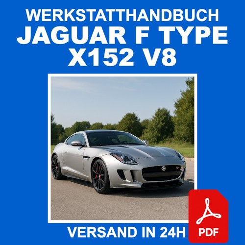 Werkstatthandbuch jaguar - jaguar, f
